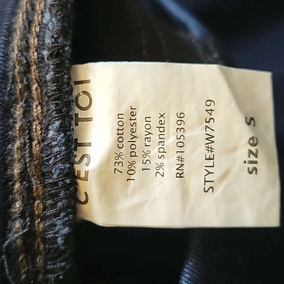 NWT C'est Toi pull on jeans - Picture 8 of 9